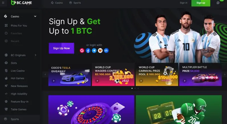1xBet サイトスクリーンショット